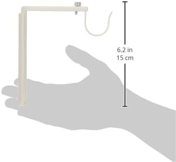 Ikea Curtain Rod Holder Bracket Wall/Ceiling Set Of 2 Steel White