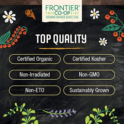 Frontier Co-op Organic Hyssop Herb, 1lb Bulk Bag, Cut & Sifted | 100% Natural Dried Hyssop Leaves | Ideal for Hyssop Tea, Soup, Salads and More, Kosher
