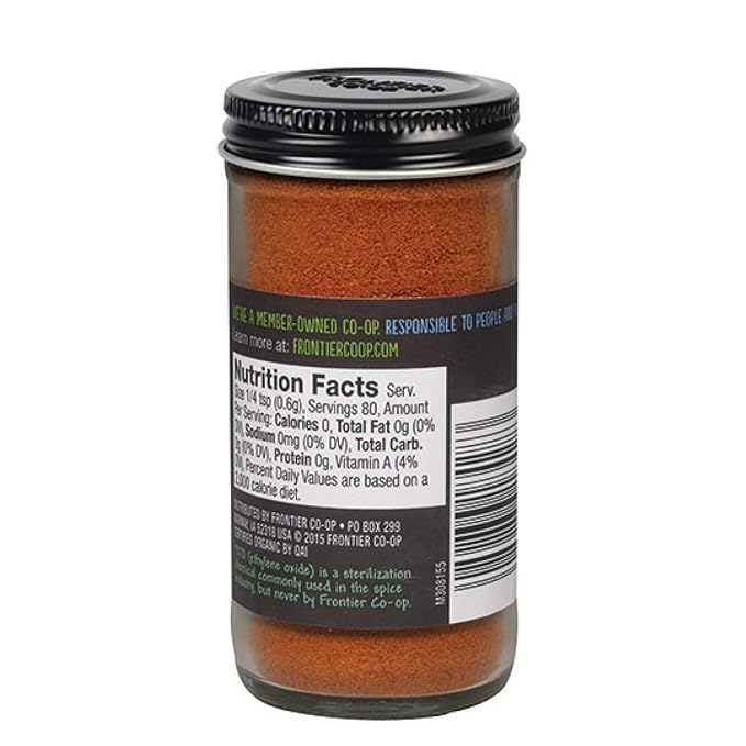 Frontier Herb Organic Ground Cayenne Pepper, 1.7 oz