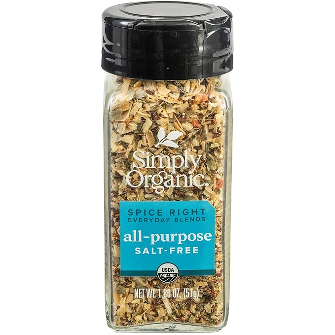 Simply Organic Spice Right Everyday Blends All-Purpose Salt-Free, Certified Organic - 1.8 oz