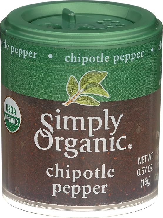 Simply Organic Ground Chipotle Pepper, Certified Organic - 0.57 oz