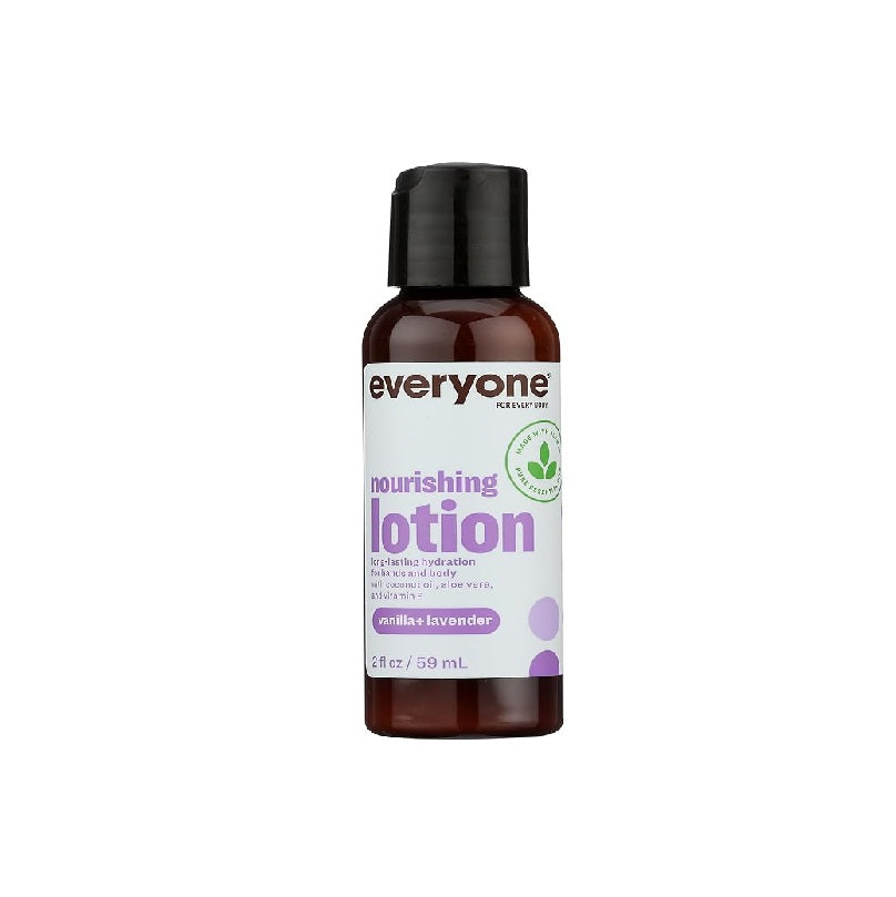 Everyone for Every Body Nourishing Lotion Travel Size: Vanilla and Lavender, 2 Ounce
