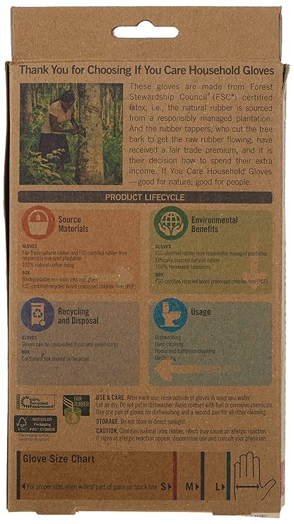 IF YOU CARE Household Gloves - Small