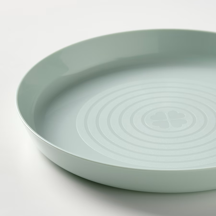 KALAS Plate, mixed colors, set of 6